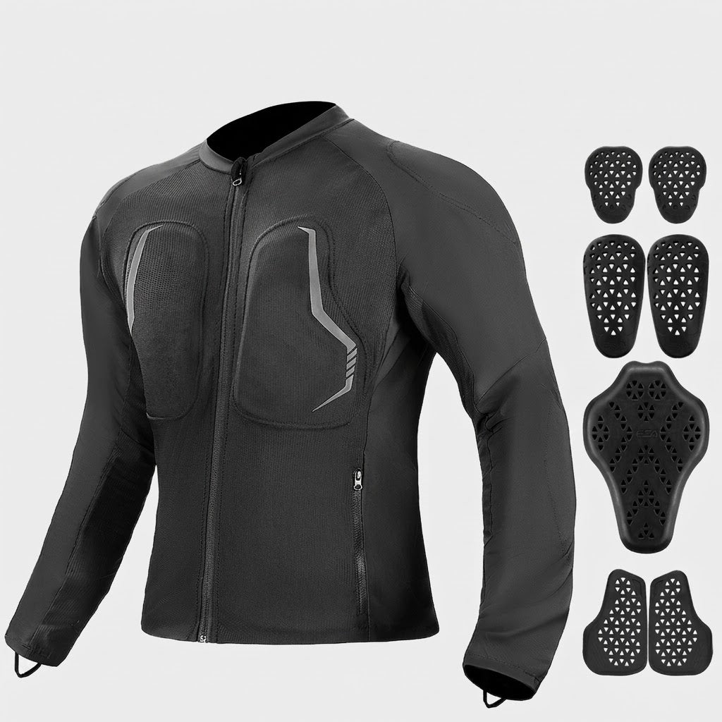 MotoArmor™ – 7-in-1 Motorcycle Protective Vest