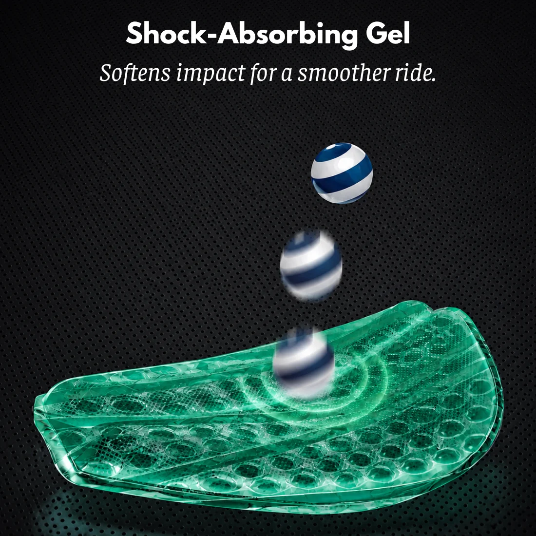 MotoComfort 3D™ – Gel Seat Cushion for Motorbikes