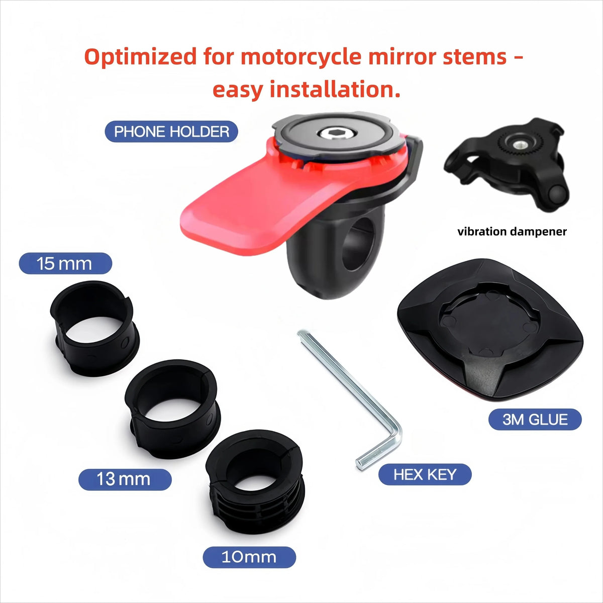MotoGrip 360™ – Universal Motorbike Phone Mount