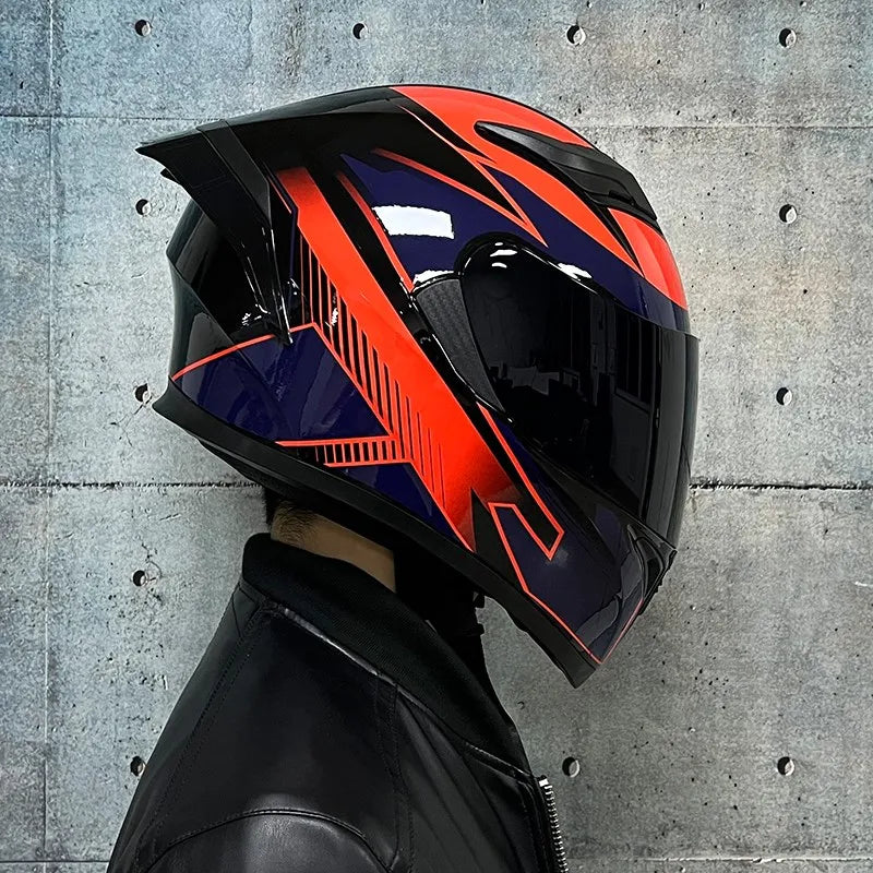 JIEKAI™ Dual-Lens Full Face Motorcycle Helmet