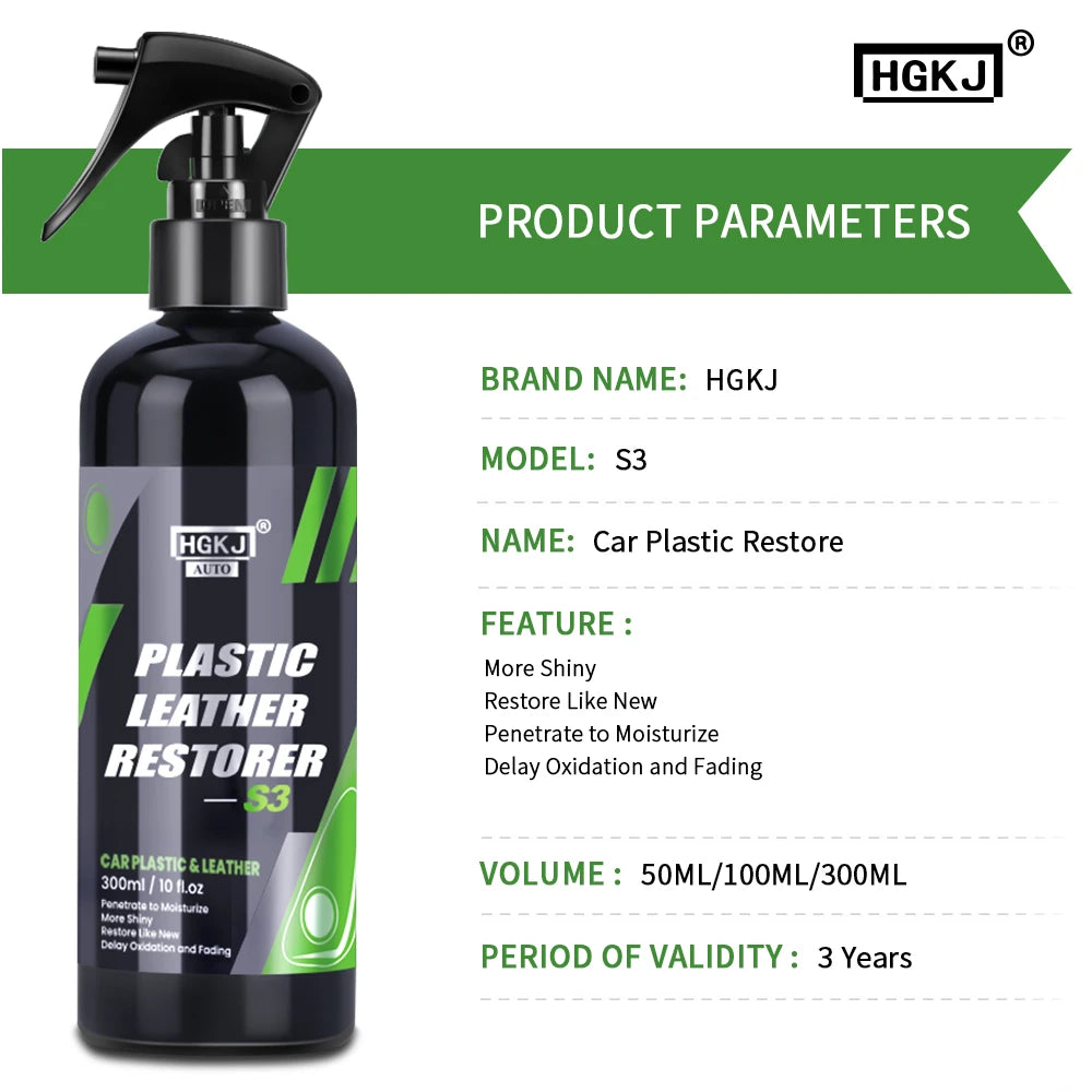 BlackRevive™ – Automotive Plastic & Leather Restorer