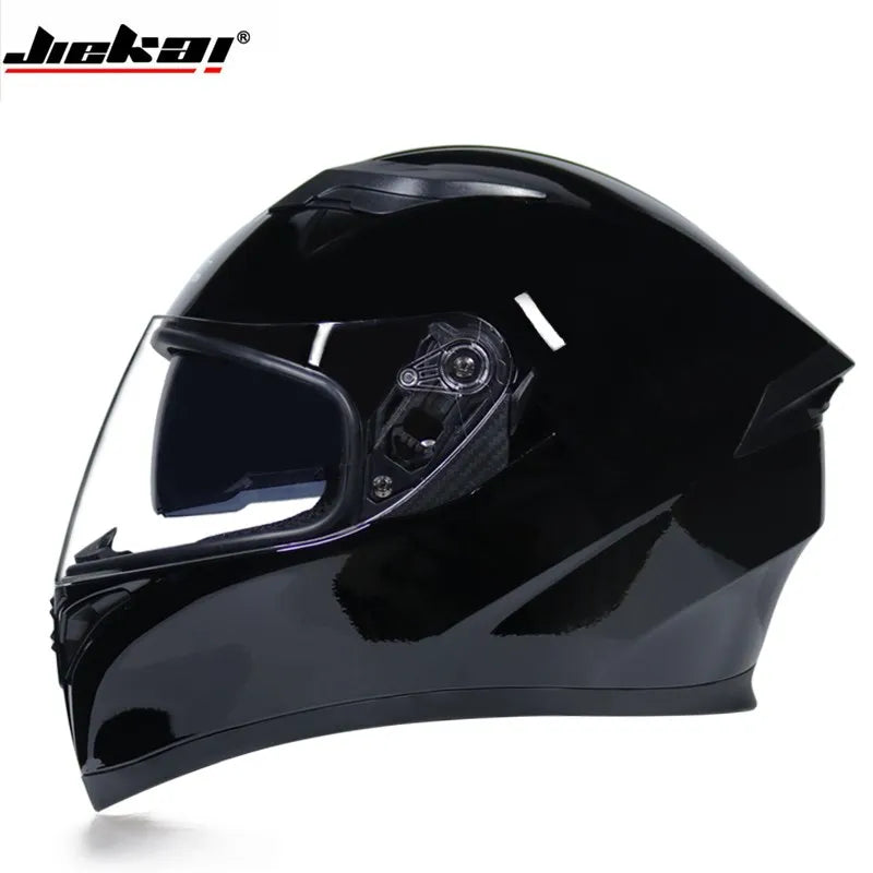 JIEKAI™ Dual-Lens Full Face Motorcycle Helmet