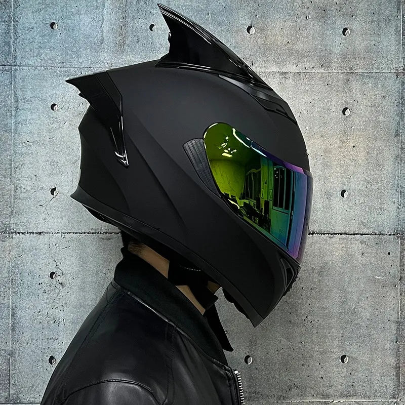 JIEKAI™ Dual-Lens Full Face Motorcycle Helmet
