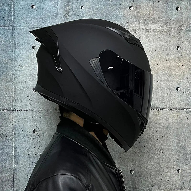 JIEKAI™ Dual-Lens Full Face Motorcycle Helmet