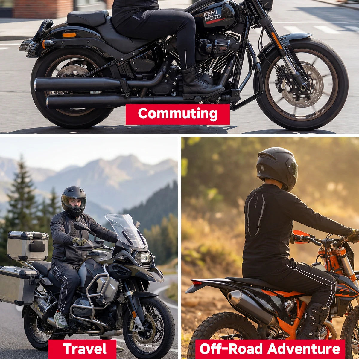 MotoArmor™ – 7-in-1 Motorcycle Protective Vest