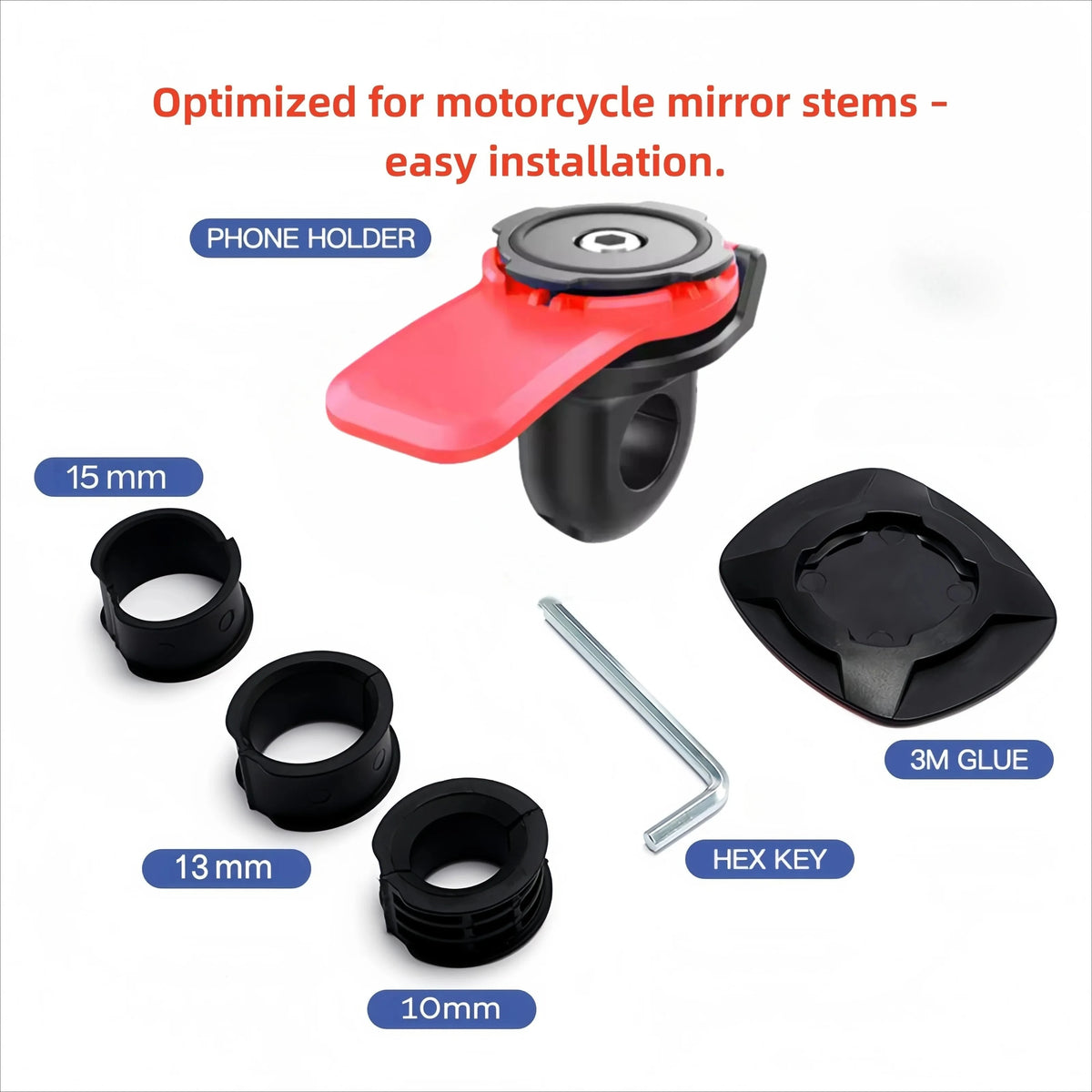 MotoGrip 360™ – Universal Motorbike Phone Mount