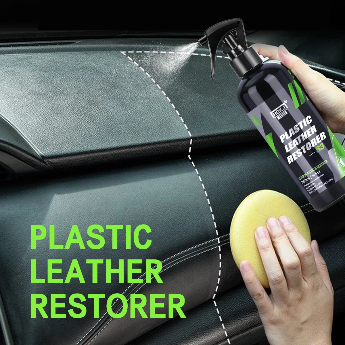 BlackRevive™ – Automotive Plastic & Leather Restorer