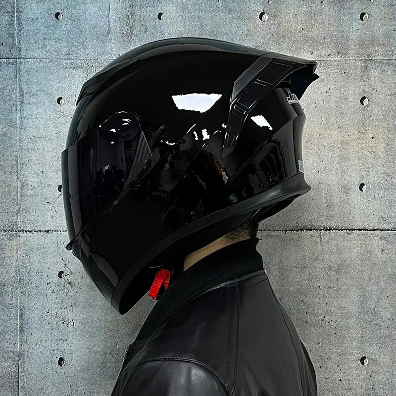 JIEKAI™ Dual-Lens Full Face Motorcycle Helmet
