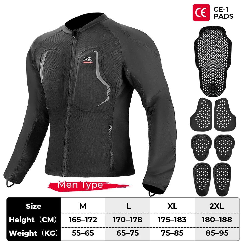 MotoArmor™ – 7-in-1 Motorcycle Protective Vest